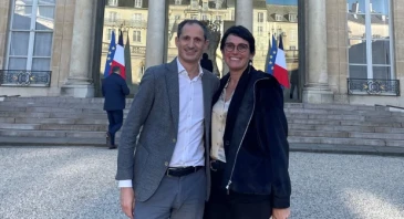 SAFTI à l'Elysée pour fêter la promotion 2023 du French Tech Next40