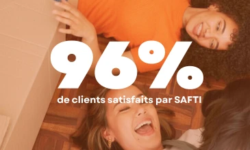96% de clients satisfaits par SAFTI