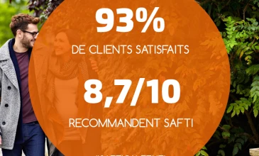 Une satisfaction client au top pour SAFTI !